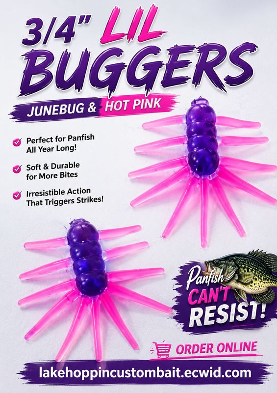 3/4" Lil buggers  10 per pack