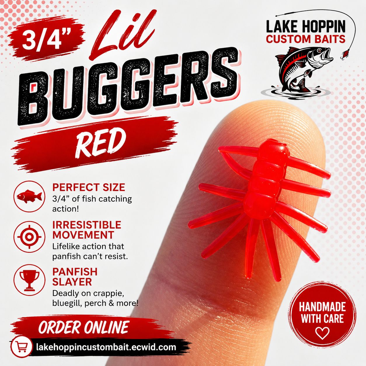 3/4" Lil buggers 10 per pack