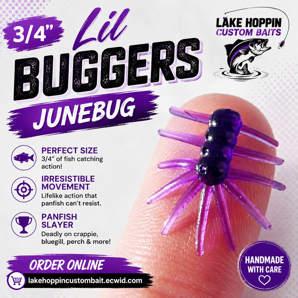 3/4" Lil buggers 10 per pack