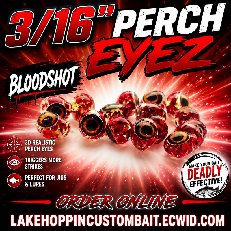 3/16 Perch eyez 10 per pack