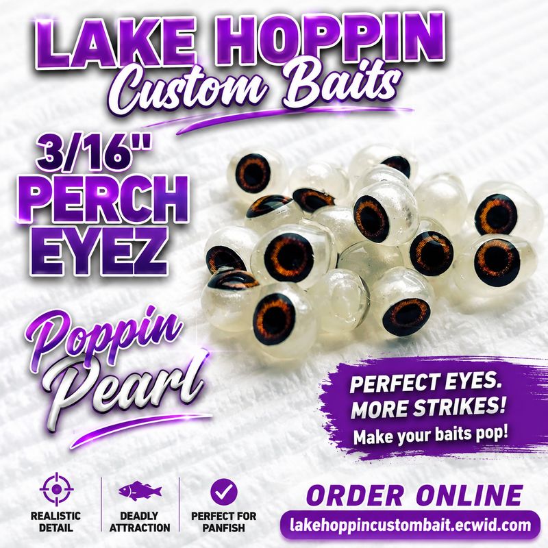 3/16" Perch eyez 10 per pack