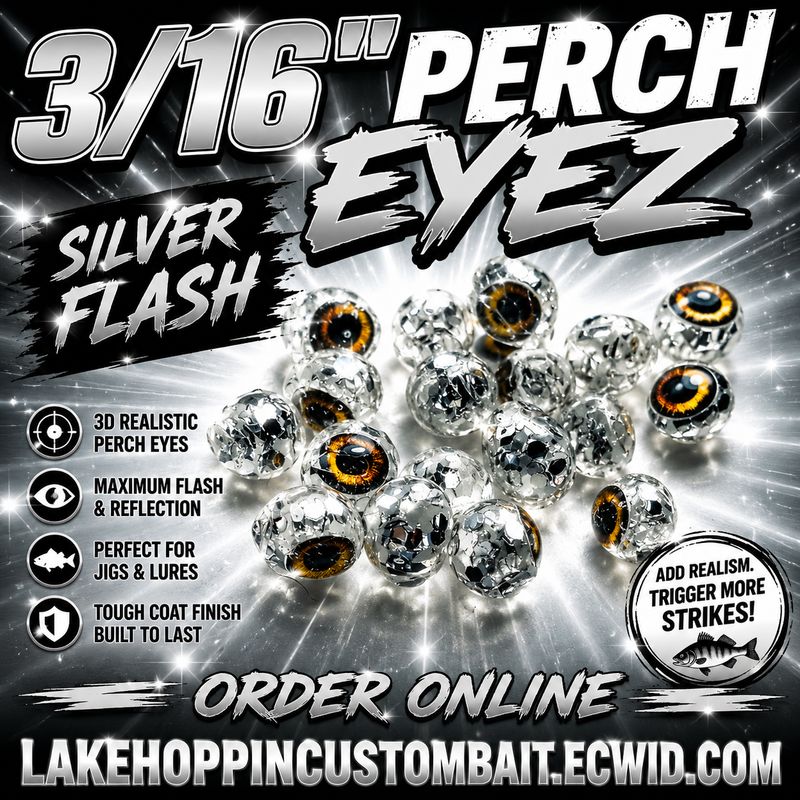 3/16" Perch eyez 10 per pack