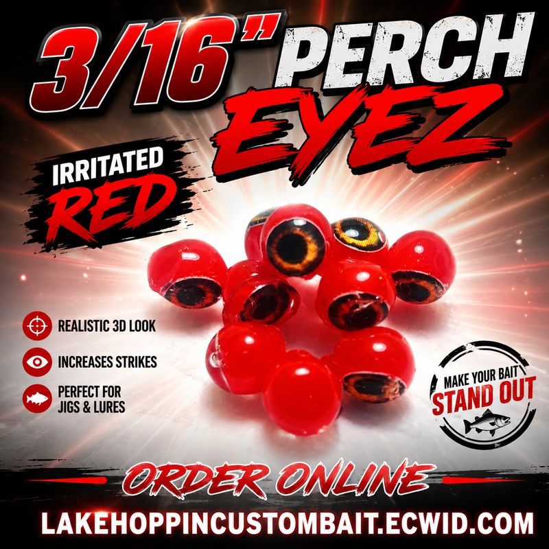 3/16" Perch eyez 10 per pack