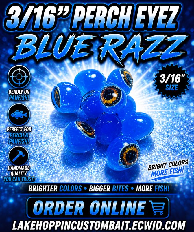 3/16" Perch eyez 10 per pack