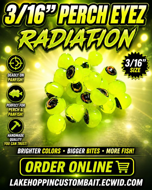 3/16" Perch eyez 10 per pack