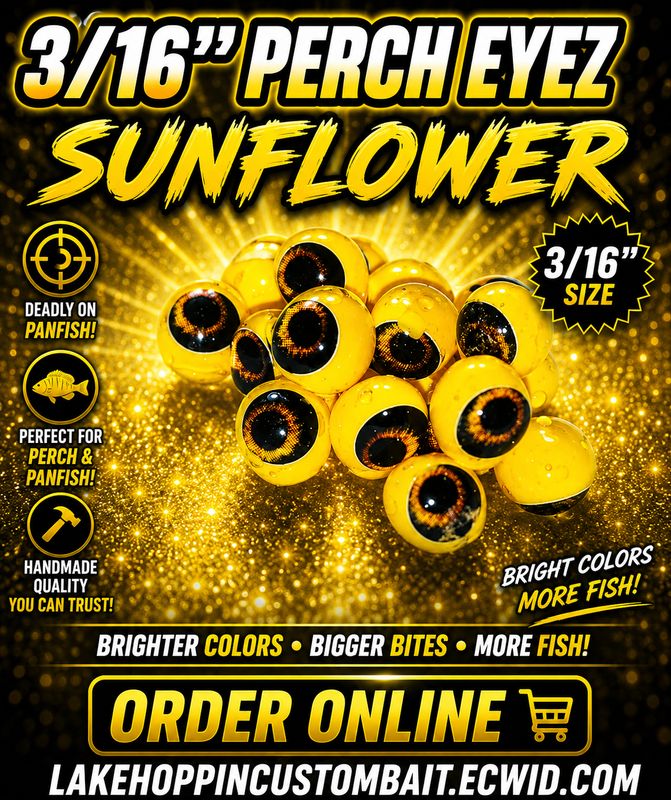 3/16" Perch eyez 10 per pack