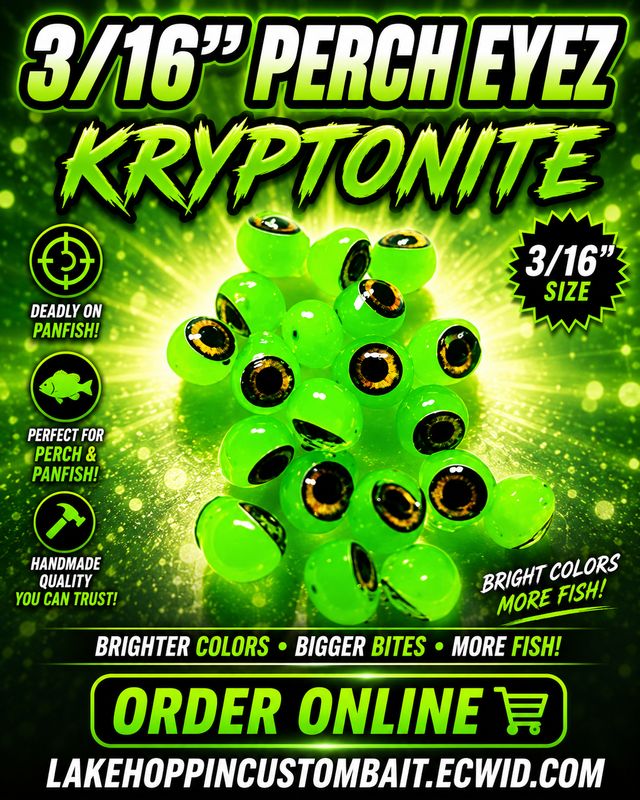 3/16" Perch eyez 10 per pk