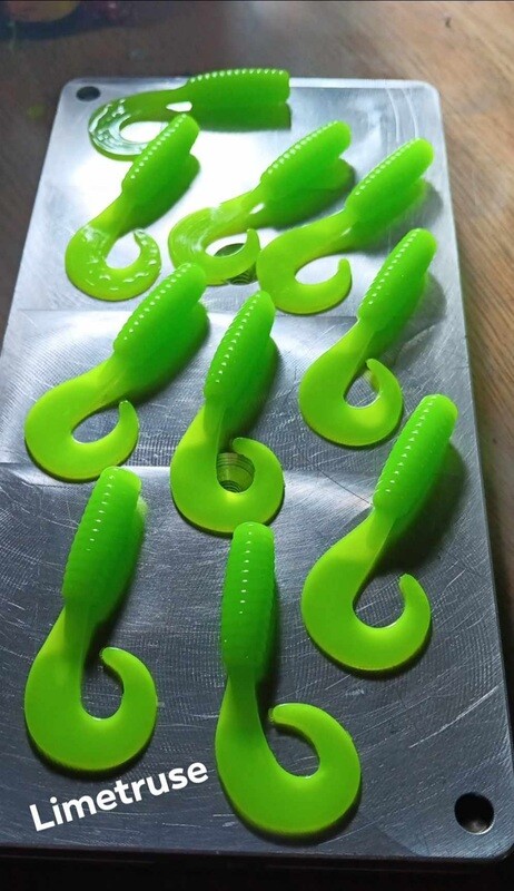 3" Walleye ticklers  10 per pack