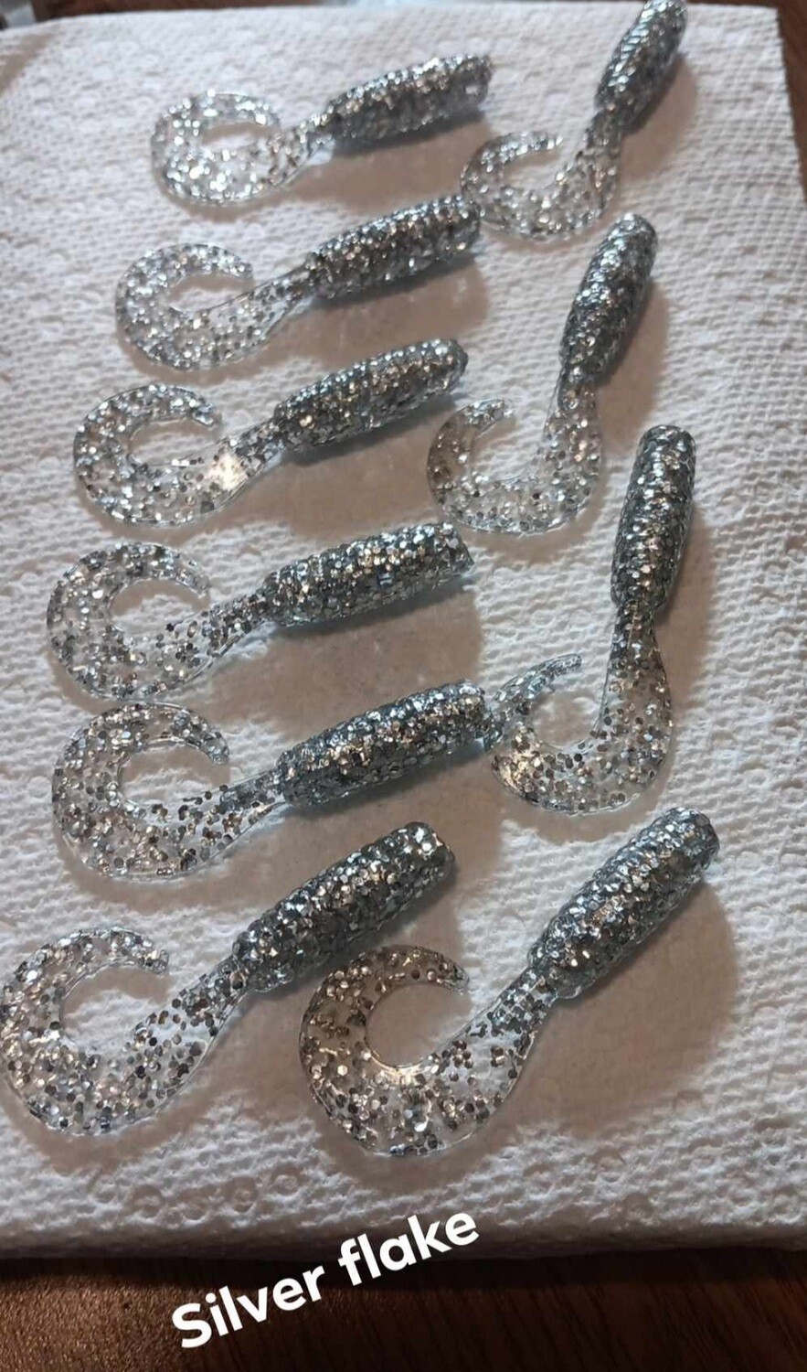 3" Walleye ticklers  10 per pack