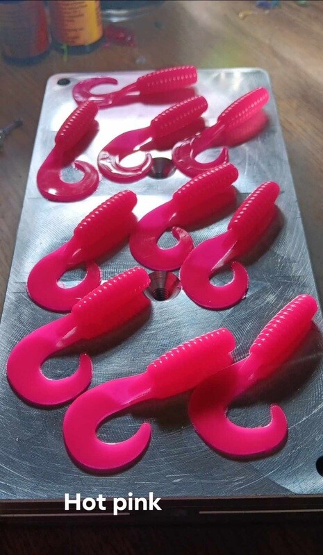 3" Walleye ticklers  10 per pack