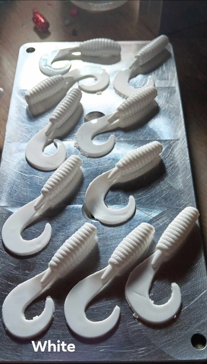 3" Walleye ticklers  10 per pack