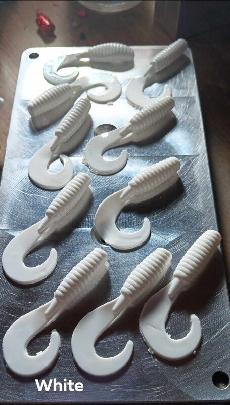 3" Walleye ticklers  10 per pack