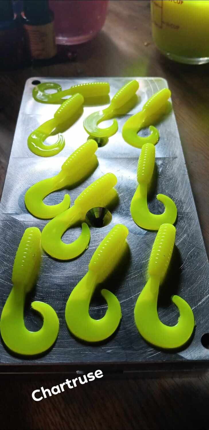 3" Walleye ticklers  10 per pack