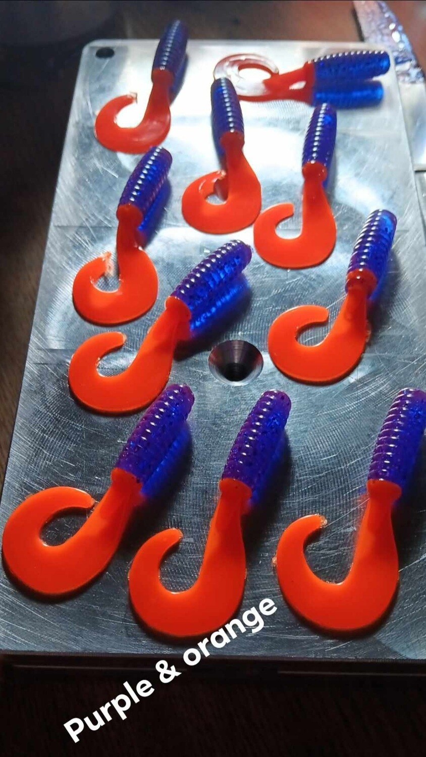 3" Walleye ticklers  10 per pack