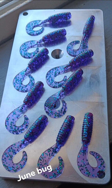 3" Walleye ticklers  10 per pack