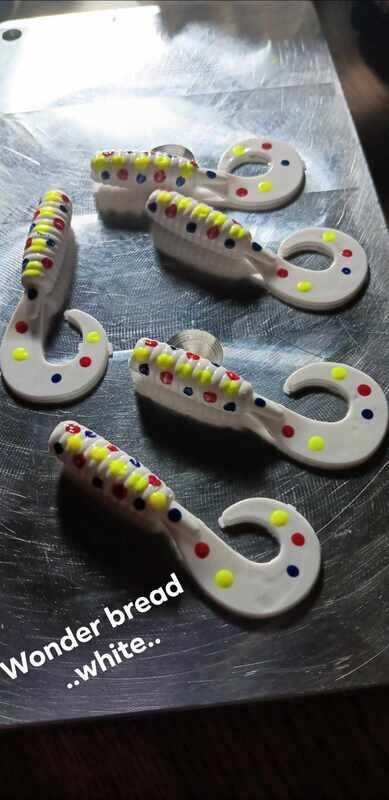 3" Walleye ticklers  10 per pack