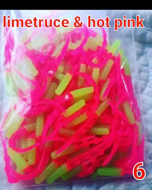 1.5" Dancin leeches  100 per pack