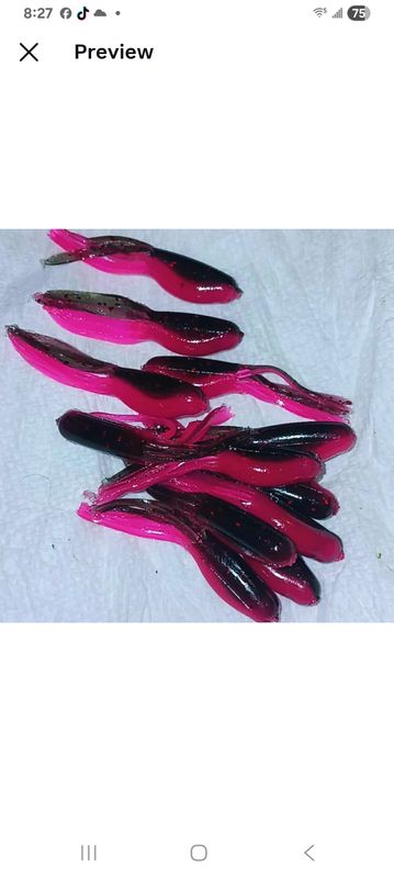 1.8" tubes 12 per pack  Black &amp; hot pink