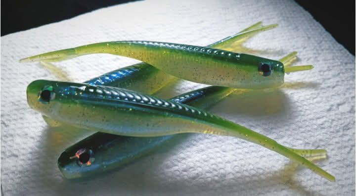 4" Walleye minnow  Natural  6 per pack