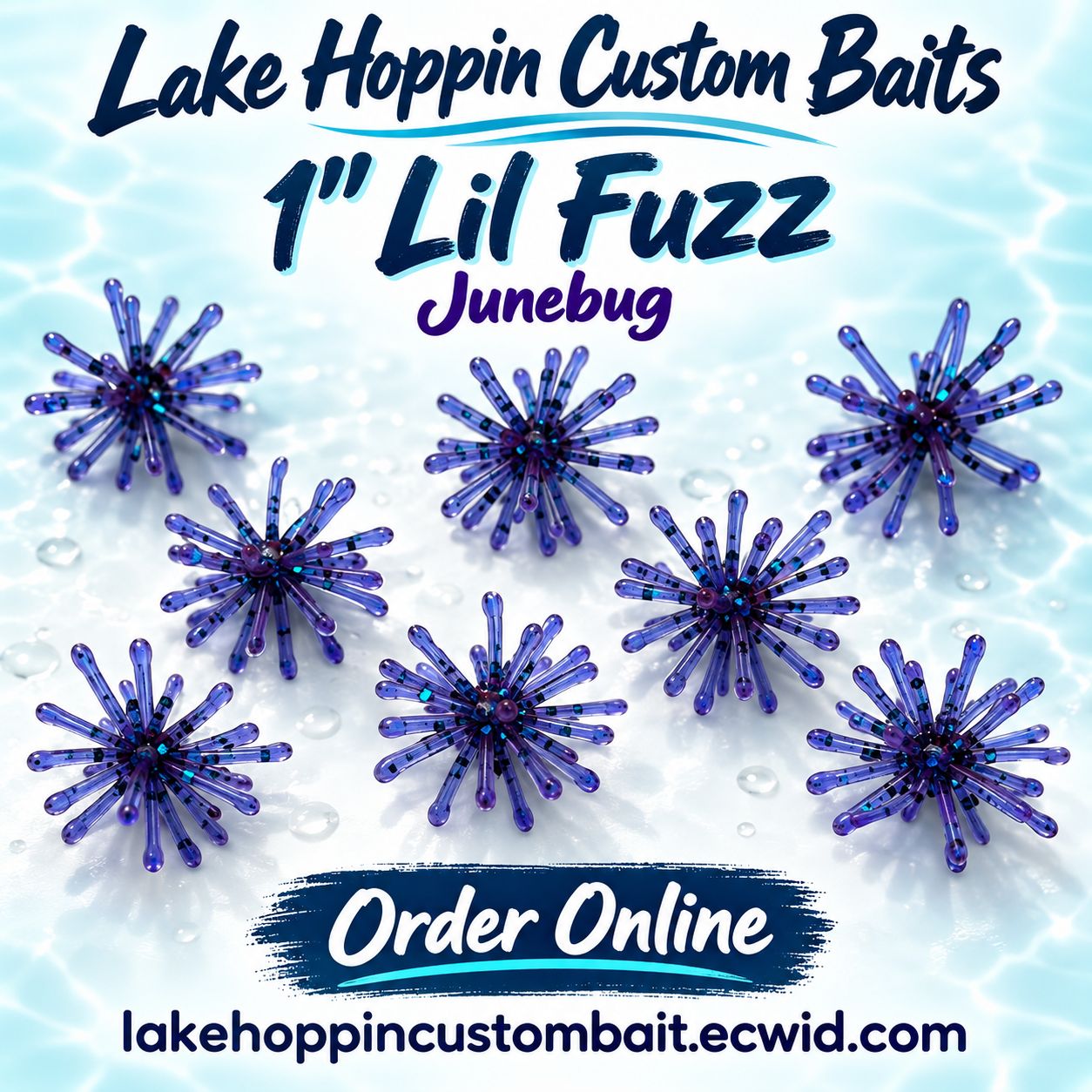1" Lil fuzz  Junebug  10 per pack