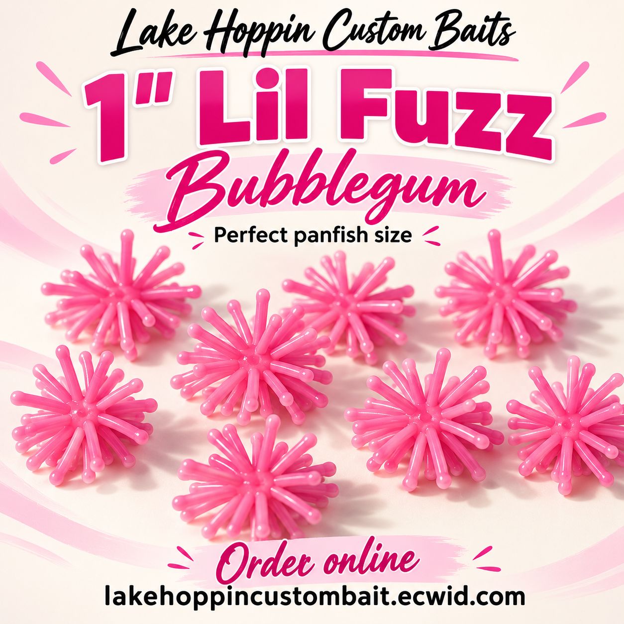 1" Lil fuzz  10 per pack