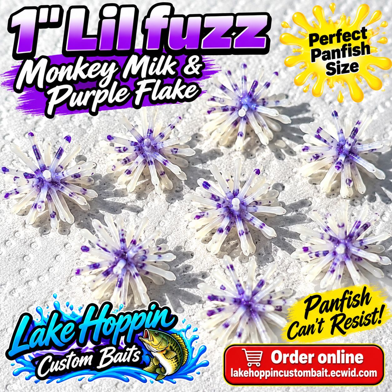 1" Lil fuzz  10 per pack