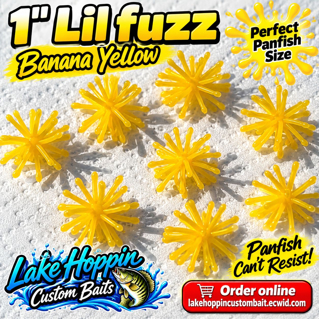 1" Lil fuzz  10 per pack