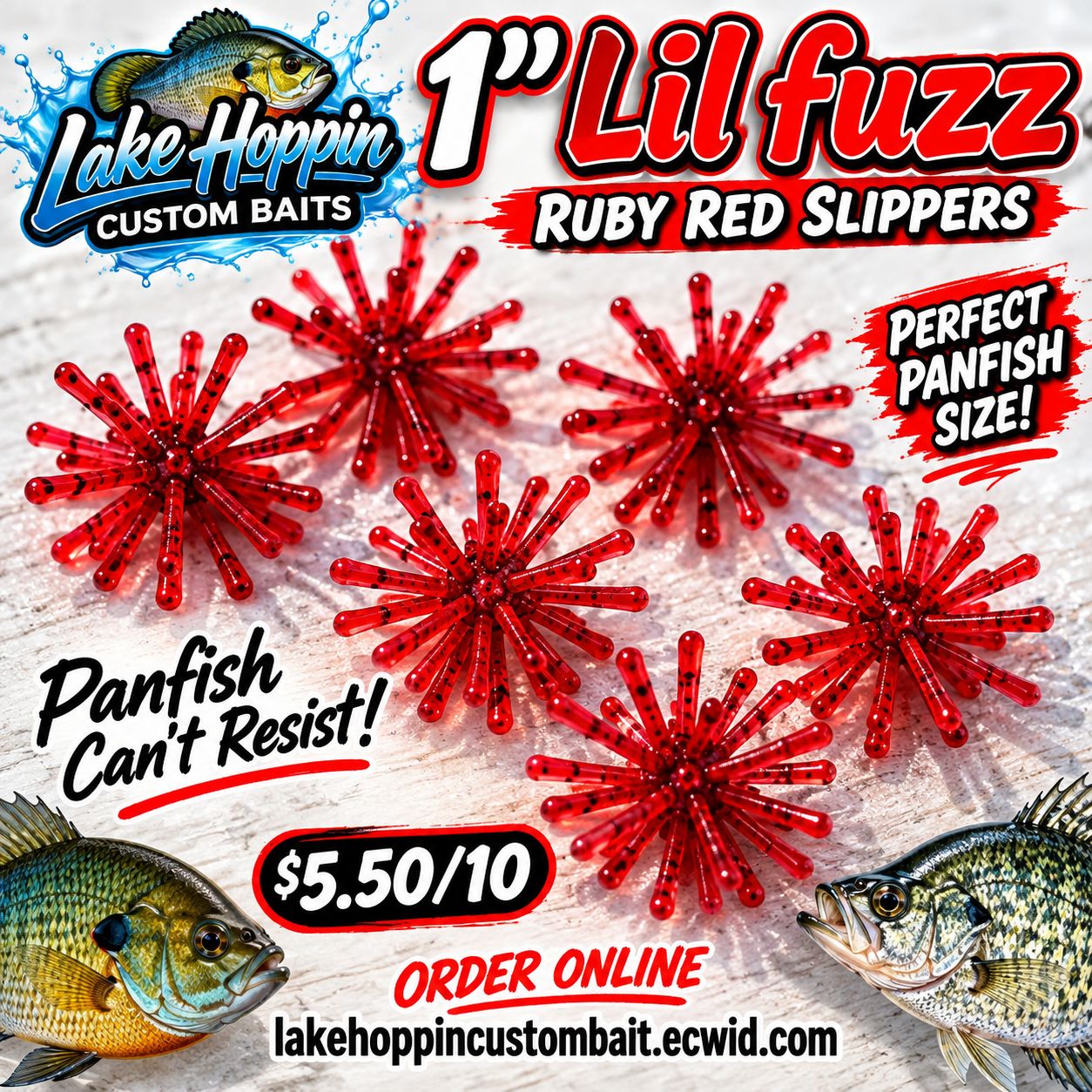 1" Lil fuzz  10 per pack