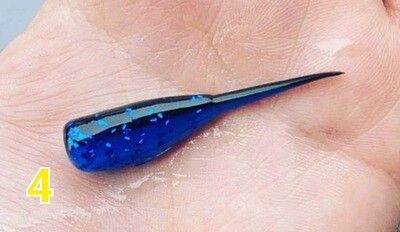2" Candy shad  24 per pack