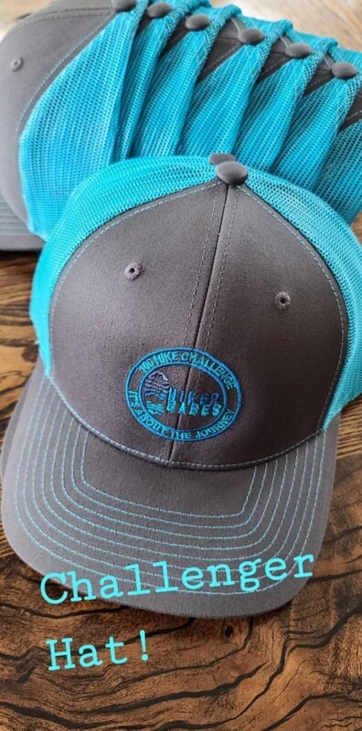 Hikerbabes 100 hike Challenger Trucker Hat Hikerbabes 100 hike Challenger Trucker Hat