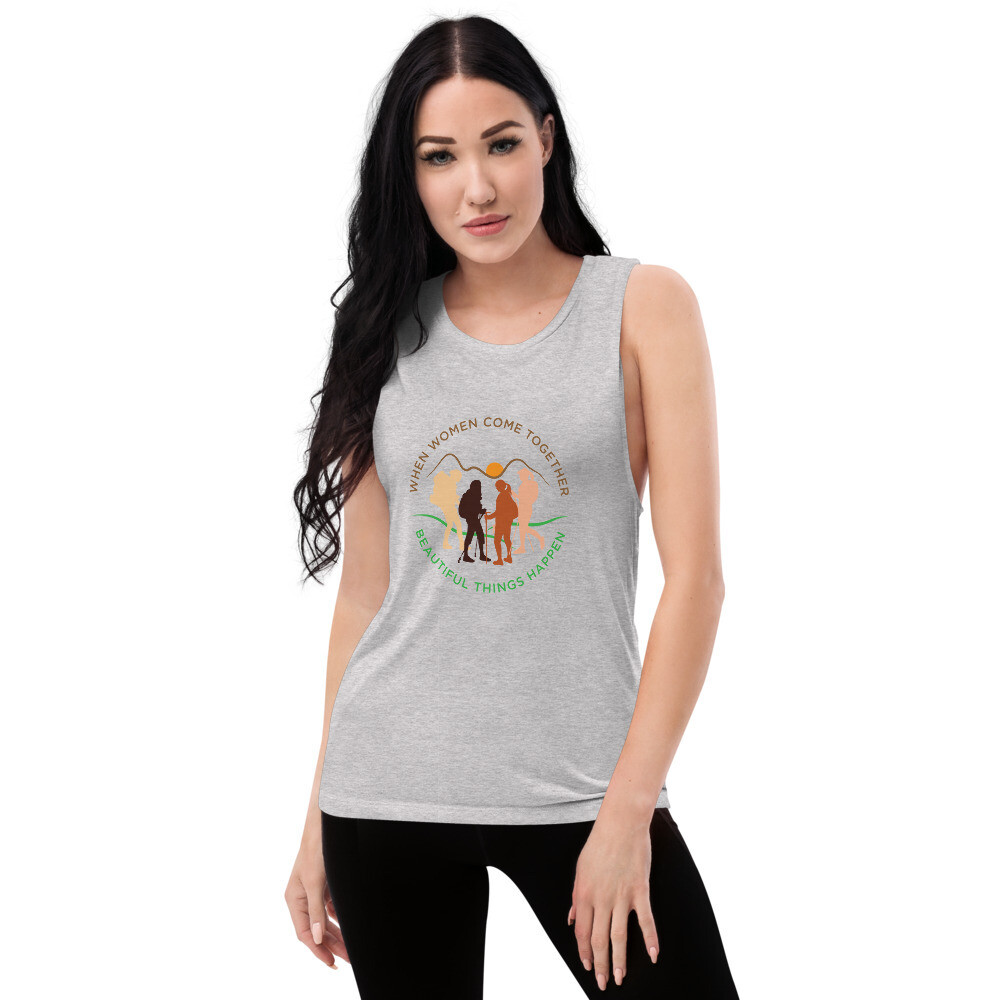 Women Come Together Tank Ladies’ Muscle Tank