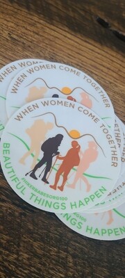 Women Come Together Stickers