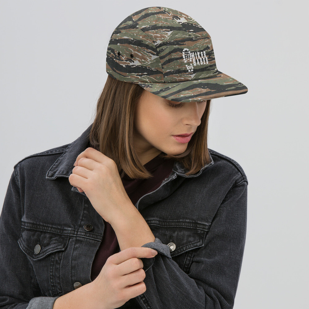 HikerBabes Camo Five Panel Cap