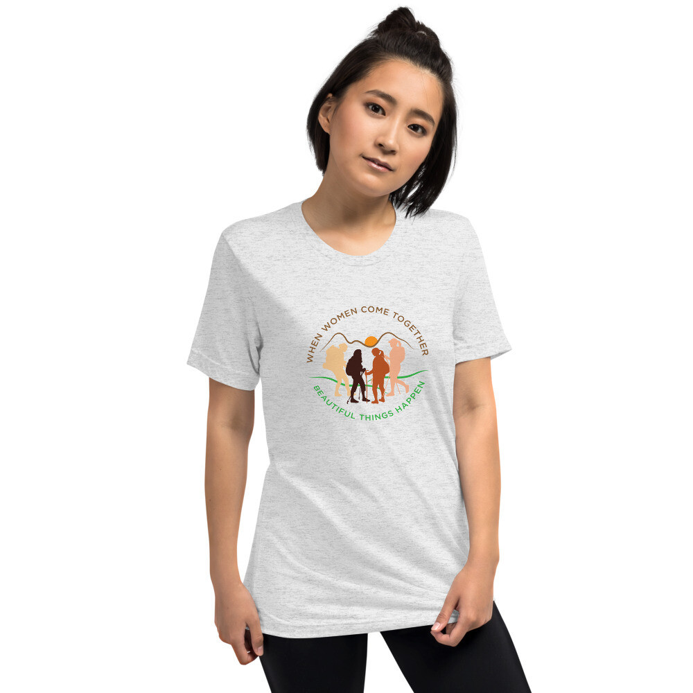 Women Come together Unisex sleeve t-shirt