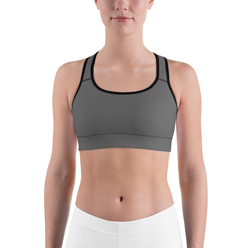 HikerBabes Steel Grey Sports bra