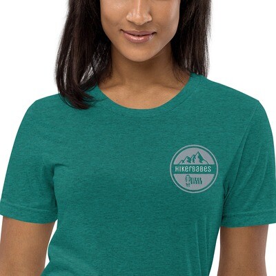 New Hikerbabes logo Embroidered t-shirt