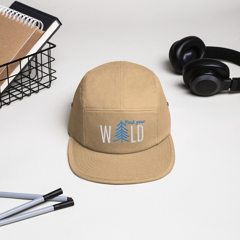 Find your Wild Five Panel Cap