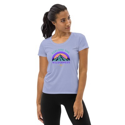 Explore the Wilderness Athletic T-shirt
