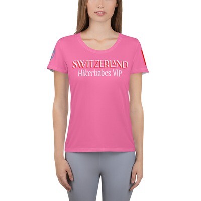 Switzerland VIP Women's Athletic T-shirt