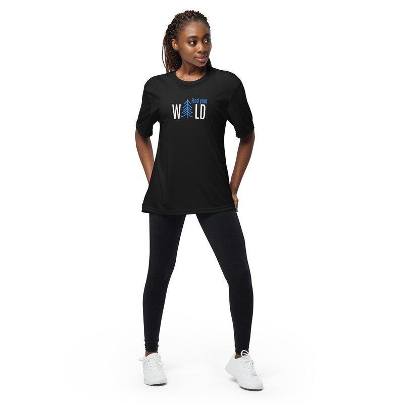 Find your Wild Unisex performance TEE