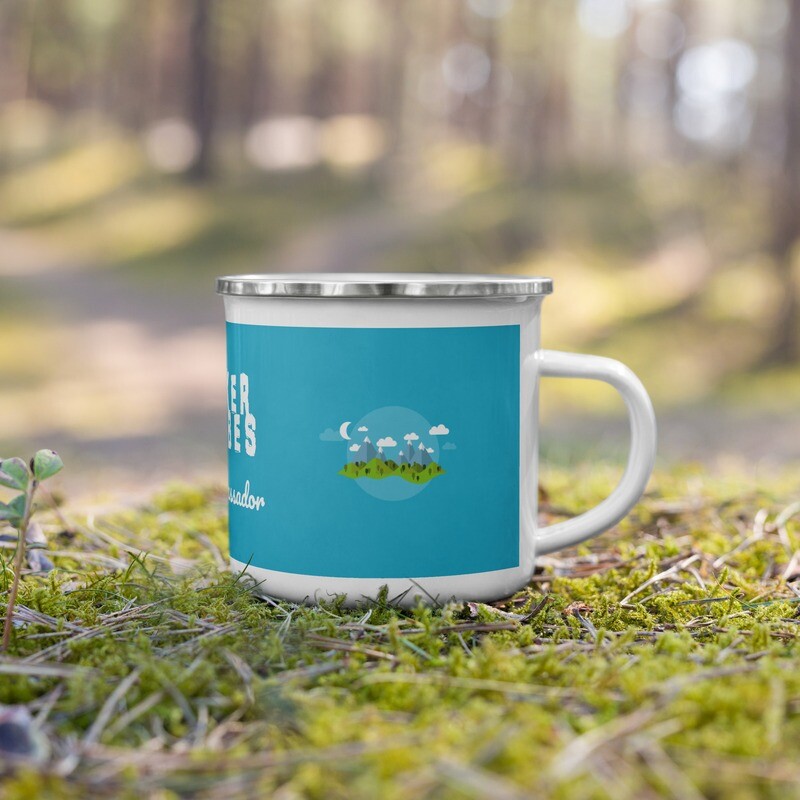 Hikerbabes Ambassador Enamel Camping Mug