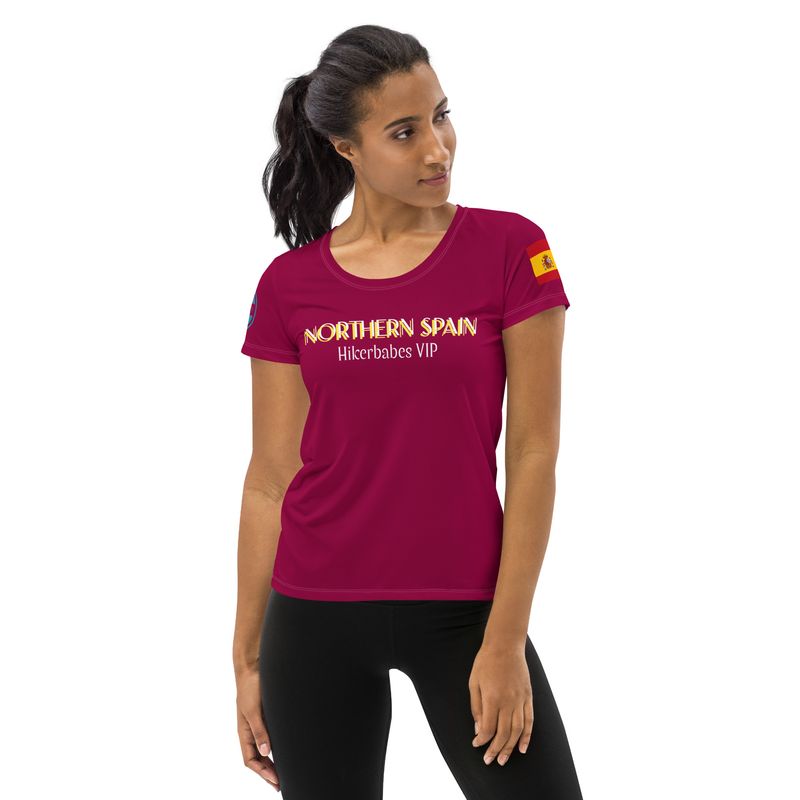 Hikerbabes VIP Northern Spain Athletic T-shirt