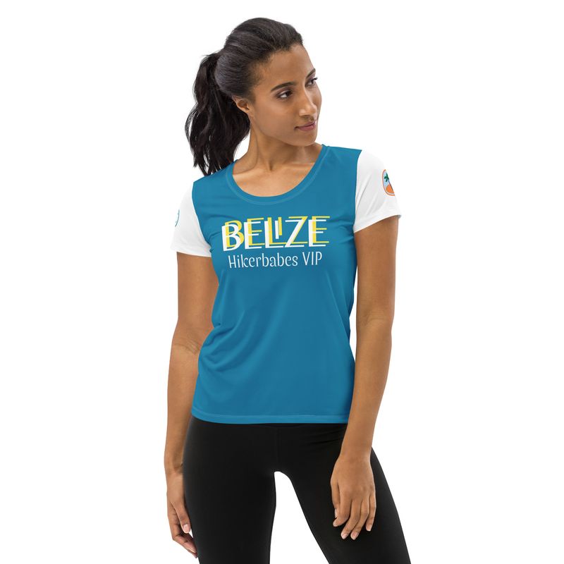 Belize Hikerbabes VIP Women&#39;s Athletic T-shirt