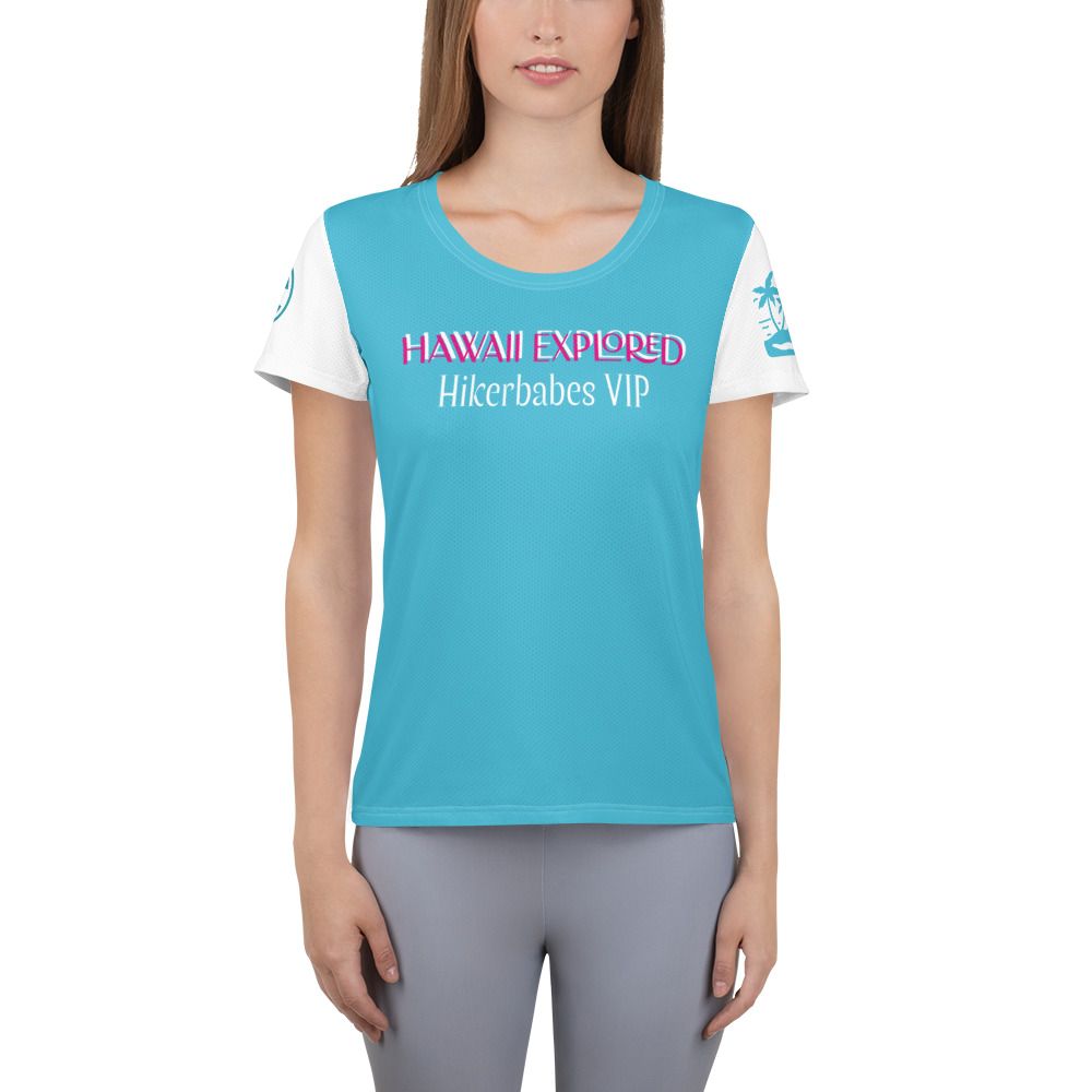 Hawaii Explored Women&#39;s athletic t-shirt