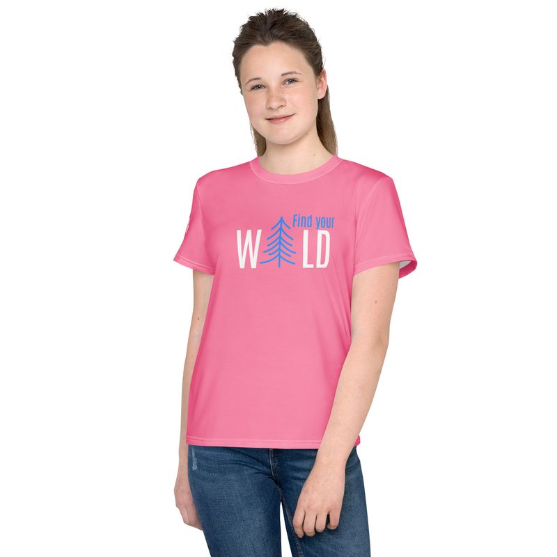 Find your Wild Youth crew neck t-shirt