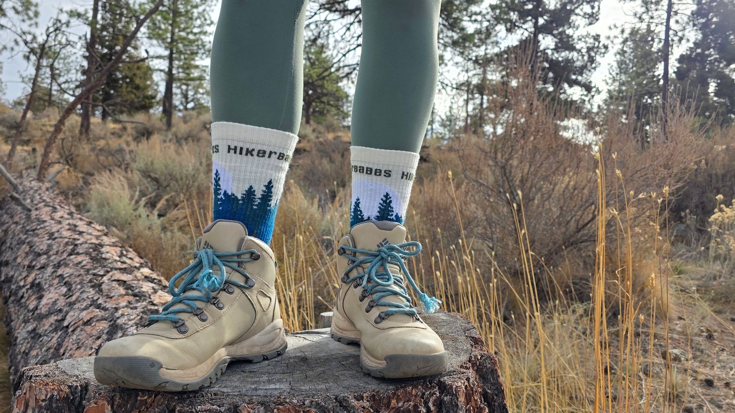 HikerBabes Forest Lovers Merino Wool socks