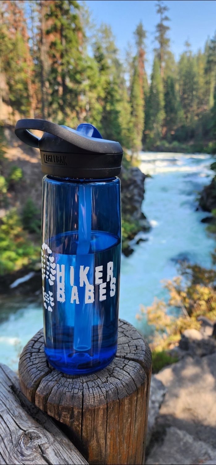 HikerBabes CamelBak Flip straw water bottle