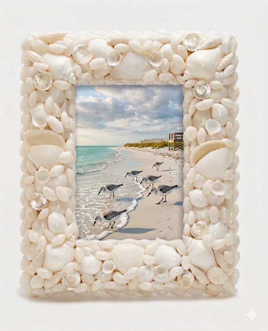 Shell Photo Frame