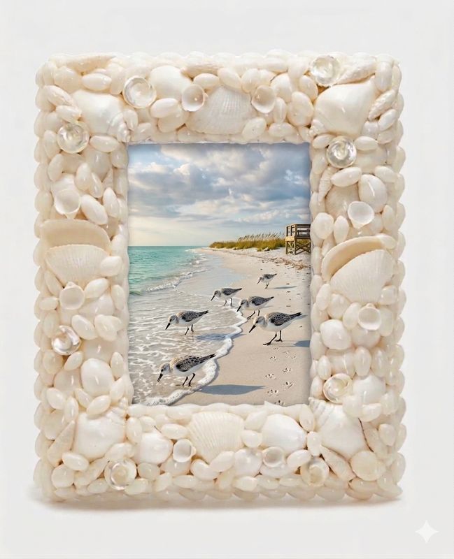 Shell Photo Frame