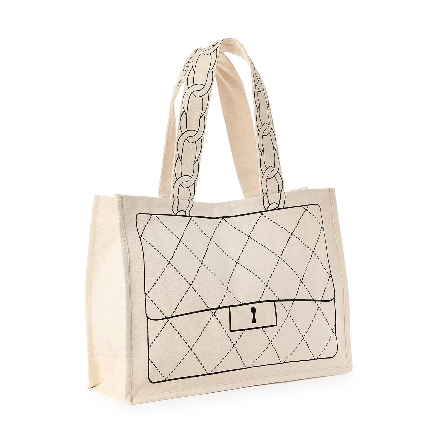 Cotton Canvas Tote Medium